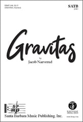 Gravitas SATB choral sheet music cover